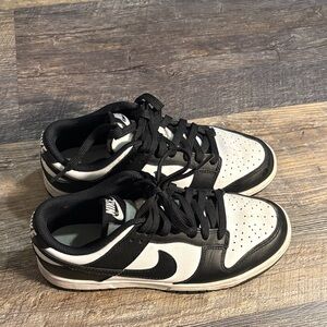Nike Black and White Low-Top Sneakers